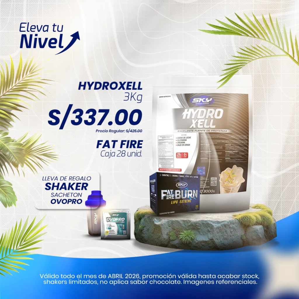 Hydroxell - 3kg / Fat Fire Caja 28 unidades